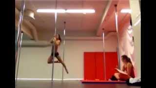 Great Pole Dancing Performance [upl. by Dyal110]