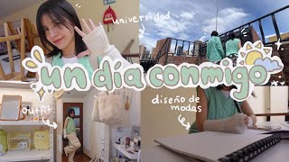 ☁️vlog día conmigo en la universidad 🩰 estudiando diseño de modas 🍵 sofiapricot [upl. by Nynahs]