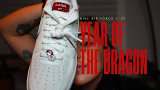 Nike AF1 quotYear of The Dragonquot 2024 [upl. by Iasi]