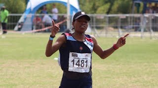 Glenrose Xaba is the new SA 10km XC Champion [upl. by Trainor]