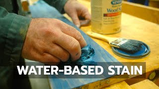 WaterBased Stain [upl. by Haropizt]