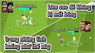 EFOOTBALL 2024 MOBILE XỬ LÝ NHƯ THẾ NÀO ĐỂ KHÔNG BỊ MẤT BÓNG KHI ĐỘI BẠN PRESSING QUÁ RÁT [upl. by Nysilla]