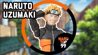 SH Figuarts Naruto Shippuden NaruTOP99 Naruto Uzumaki Action Figure Review Tamashii Nations BANDAI [upl. by Imelida597]