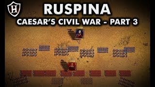 Battle of Ruspina 46 BC ⚔️ Caesars Civil War [upl. by Petunia]