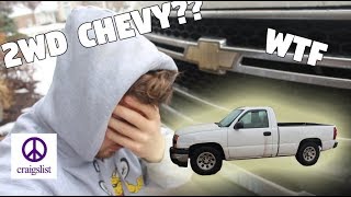 I BOUGHT A 2WD CHEVY PICKUP TRUCK OFF CRAIGSLIST [upl. by Alvarez191]