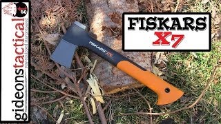 Fiskars X7 Hatchet Hall Of Champions [upl. by Ahsienod836]