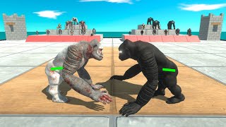 Mutant Primates vs Shadow Itself  Animal Revolt Battle Simulator [upl. by Enaxor]