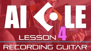 Getting Started In Cubase AI LE Elements Lesson 4 of 6  Recording Guitar [upl. by Ienttirb]