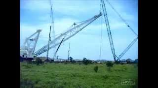 Dragline Accident Boom falls [upl. by Avrit]