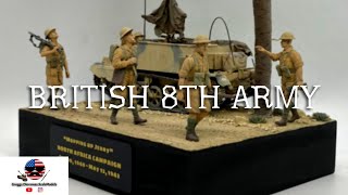 135 WW2 Diorama  North Africa Campaign quotMopping up Jerryquot [upl. by Theron]