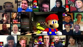 Super version  Engsub R64 Freddys Spaghettiria  REACTIONS MASHUP [upl. by Hawley]