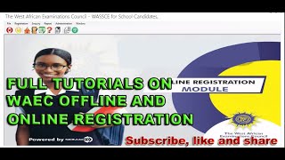 FULL WAEC SSCE OFFLINE amp ONLINE REGISTRATION 2024 [upl. by Vtarj]