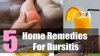 5 Home Remedies for Bursitis  By Top 5 [upl. by Emerson]