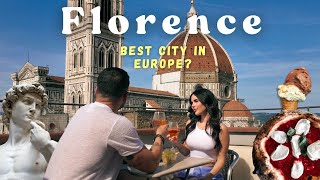 Florence Vlog  Still worth visiting Food spots views amp shopping [upl. by Macfadyn]