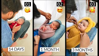 Behind The Scenes of Newborn photography  How we wrap a baby  Wrapping a Newborn baby [upl. by Ycrem]