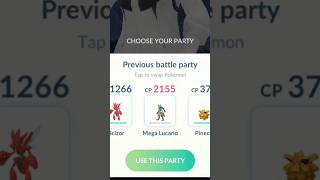 1hp shiny mega lucario against Arlo becomes a game changerpokemonpokemongopvpshortspOkegIrLyt [upl. by Davine489]