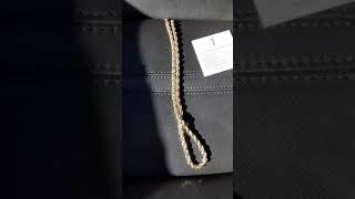 New JACOJE JEWELRY review 14k Diamond Cut Rope Chain 7mm 24inchjacoje [upl. by Naneik]