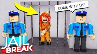 I SENT MY SISTER TO PRISON Roblox Jailbreak [upl. by Adnam]