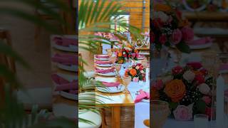 Intimate wedding ceremony setup 💕💕💕 kenyasafariwedding weddingdecor [upl. by Conway654]