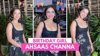 Birthday Girl Ahsaas Channa Spotted At Megumi [upl. by Osman]