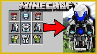 Minecraft  CRAFT THE ULTIMATE POWER SUIT TO TAKE ON ANY MOB OR TASK [upl. by Darnoc]