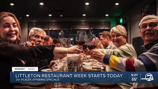 Littleton Restaurant Week starts today [upl. by Annol]