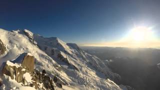 lever et coucher de soleil sur le mont blanc [upl. by Seigel680]