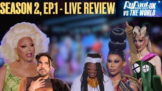 RuPaul’s Drag Race UK vs The World 2  Ep1 Live Review [upl. by Vizzone]