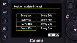 Canon EOS 5D Mark IV Tutorials  311 Built in GPS [upl. by Meggi768]