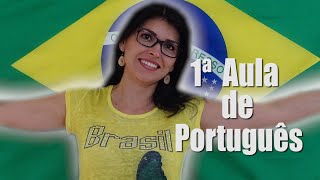 CURSO BÁSICO DE PORTUGUÊS AULA 1PORTUGUÊS BRASILEÑO [upl. by Egiap8]