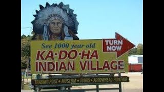 Tour The Excellent Museum and Mounds At Murfreesboro Arkansas Own KaDoHa Indian Village [upl. by Onibas849]