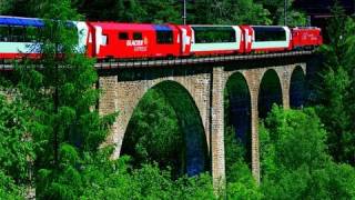 Glacier Express St Moritz to Zermatt [upl. by Aloek]