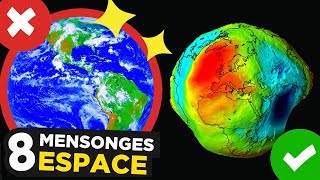 8 MENSONGES sur LESPACE ☄️ [upl. by Powe436]