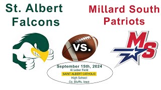 St Albert vs Millard South 9152024 Final MP4 [upl. by Loresz764]