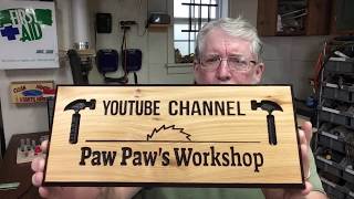 How to Finish a Wooden Sign [upl. by Hinson]