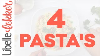 4 snelle pastarecepten [upl. by Field]