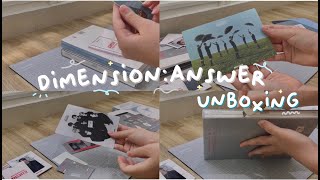 enhypen dimension  answer unboxing [upl. by Ibmab]