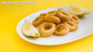 Argolas de Lulas Fritas [upl. by Dadelos456]