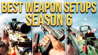 BEST Battlefield 2042 Weapon Setups  Season 6 OLD [upl. by Ahseia]