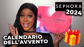 CALENDARIO DELLAVVENTO SEPHORA FAVORITES 2024 🎁 [upl. by Ylsew]