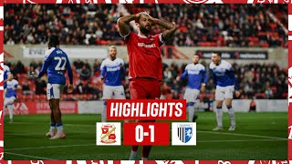 Match Highlights Swindon Town vs Gillingham [upl. by Dnarb317]