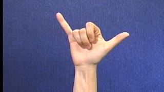 American Sign Language ASL fingerspelling [upl. by Juley326]