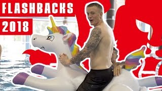 World Cup Memories Lingard Boxing amp Pickford on a Unicorn  England 2018 Flashbacks [upl. by Aiuqat]