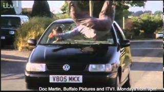 Moment of car crash horror in latest episode of Doc Martin [upl. by Ernald467]