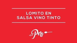 A la Peri Lomito en salsa vino tinto [upl. by Legnalos]