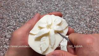 How to Easily Carve Soap into Beautiful Flowers  DIY [upl. by Aiela]