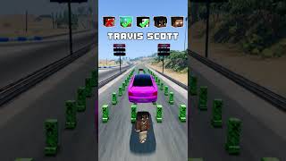 NOOB vs PRO vs HACKER vs HEROBRINE Car Jump Challenge 😎 🚗 shorts beamngdrive [upl. by Salvadore]