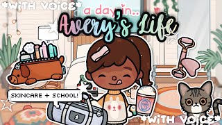 An aesthetic day in Averys Life  🌷 with voice 🎙️ Toca Boca Life World Roleplay 🌍💝 [upl. by Niwrek]