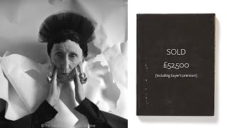 DAME EDITH SITWELLS PERSONAL ADDRESS BOOK SELLS FOR £52500 AT AUCTION [upl. by Enahs271]