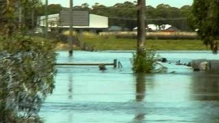 Horsham Wimmera River Flood Jan 2011 [upl. by Eirffej]